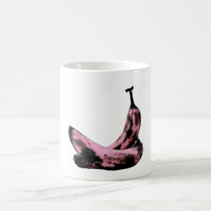 Rosa Bananen Cooler Spaß einzigartig Kaffeetasse