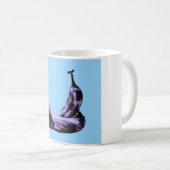 Rosa Bananen Pop Art Kaffeetasse (VorderseiteRechts)