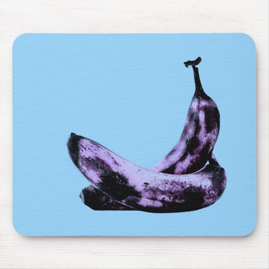 Rosa Bananen Pop Art Mousepad (Vorne)