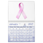 Rosa Band 2009 Kalender (Jan 2027)