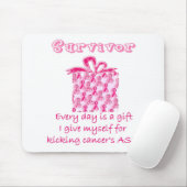 rosa Band 3 Mousepad (Mit Mouse)