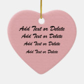 Rosa Band aus dem Herzen - SRF Keramikornament (Hinten)