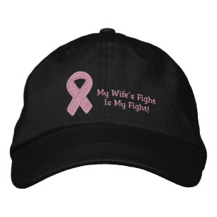 Rosa Band Awareness Bestickte Baseballkappe