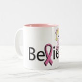 Rosa Band-Bonnie Tasse (Vorderseite Links)