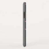 Rosa Band Brustkrebs Bewusstsein Schmetterlinge Case-Mate iPhone Hülle (Hinten/Rechts)