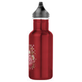 Rosa Band Brustkrebsbewusstsein Edelstahlflasche (Rechts)