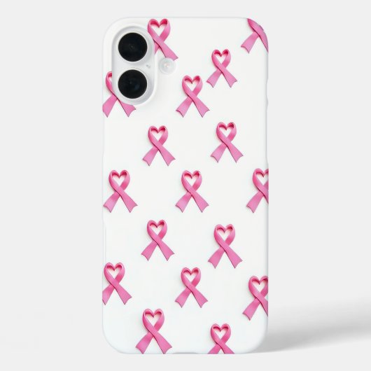 Rosa Band Case-Mate iPhone Hülle (Rückseite)