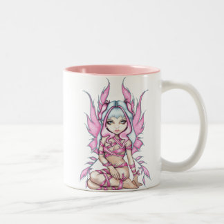 "Rosa Band-Fee-" Tasse