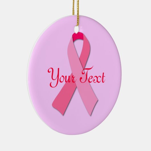 Rosa Band Keramikornament (Rechts)