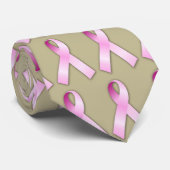 Rosa Band Krawatte (Gerollt)