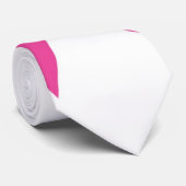 Rosa Band-Krawatte Krawatte (Gerollt)