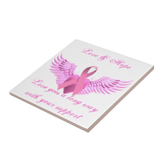 Rosa Band, Liebe und Hoffnung_ Fliese (Seite)