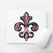 Rosa Band-Lilie Mousepad (Mit Mouse)