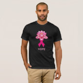 Rosa Band mit Lotus Hope T-Shirt (Vorne ganz)