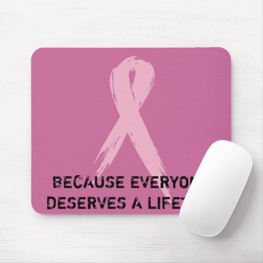 Rosa Band Mousepad (Mit Mouse)