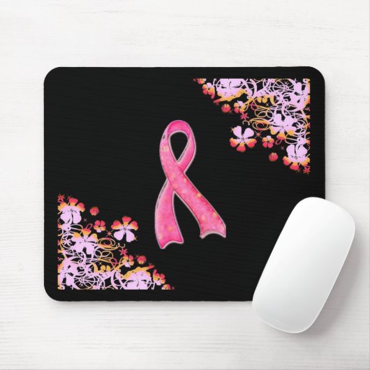 Rosa Band Mousepad (Mit Mouse)