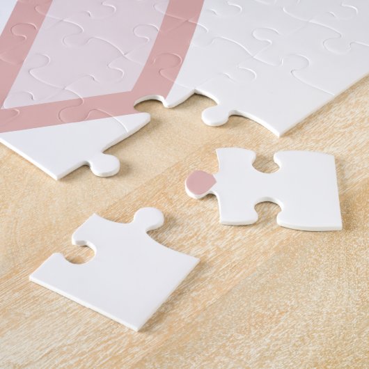 Rosa Band Puzzle (Seite)