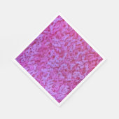 Rosa Band Sprinkle Serviette (Ecke)