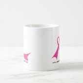 Rosa Band-Tasse Kaffeetasse (Mittel)