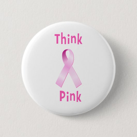 Rosa Band - Thnk Rosa Button (Vorderseite)