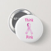 Rosa Band - Thnk Rosa Button (Vorne & Hinten)