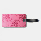 Rosa Band-Überlebend-Rosen-Gepäck-Umbau Gepäckanhänger (Rückseite horizontal)