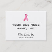 Rosa Band Visitenkarte (Vorderseite)