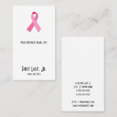 Rosa Band Visitenkarte (Vorne/Hinten)