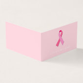 Rosa Band Visitenkarten (Vorderseite)