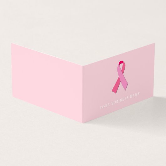 Rosa Band Visitenkarten (Vorderseite)