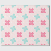 Rosa Bandagen Medizin Geschenkpapier (Flach)