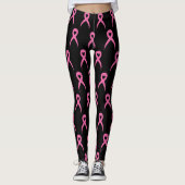 Rosa Bandgewohnheits-Leggings Leggings (Vorderseite)