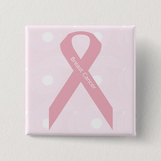 Rosa Bandknopf Button (Vorderseite)
