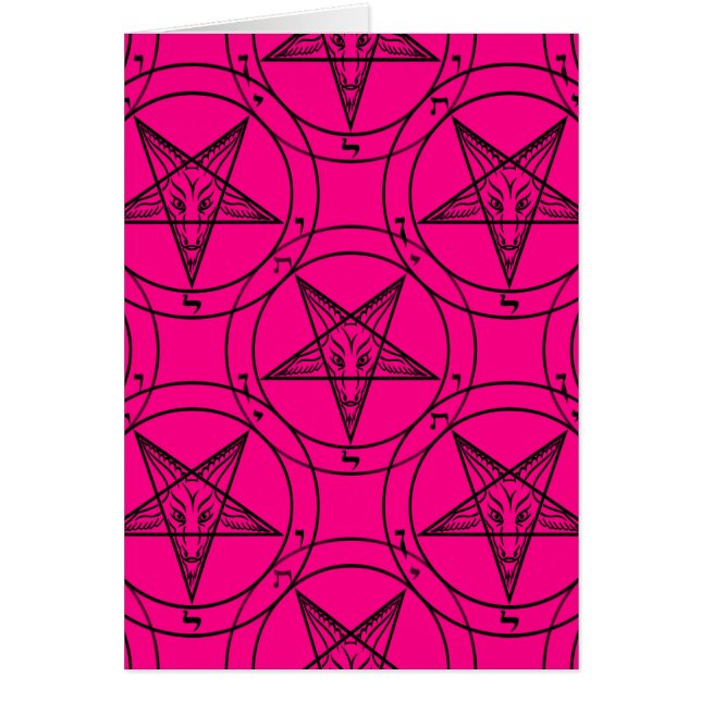 rosa Baphomet (Vorne)