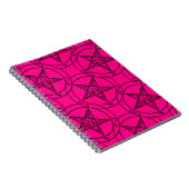 rosa Baphomet Notizblock (Rechte Seite)