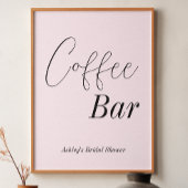 Rosa Bar Polterabend Poster