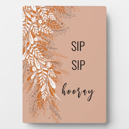 Rosa Bar tabletop Schildkröte Fotoplatte (Vorderseite)