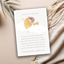 Rosa Bär über Mond Girl Books für Babydusche