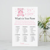 Rosa Bär Was ist in deinem Handyspiel? (Stehend Vorderseite)