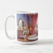 Rosa Barock Kaffeetasse (Links)