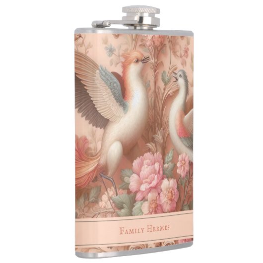 Rosa Barock Rokoko Blume Morris Flachmann (Rechts)