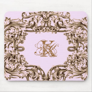 ROSA BAROCKE KUNDENGERECHTE AUFLAGE PARIS MOUSEPAD