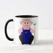 Rosa Bauer Pig Tasse (Links)