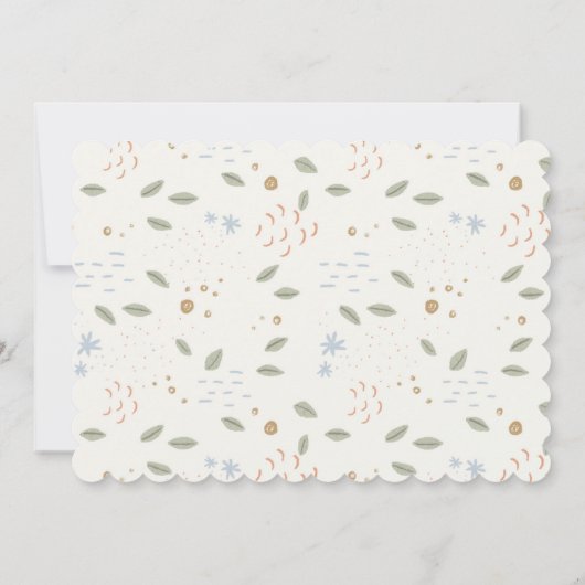 Rosa Bauern Markt Farm Bridal Dusche Einladung (Rückseite)