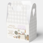 Rosa Bauern Markt Frische Babydusche Geschenkschachtel (Offen)