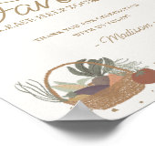 Rosa Bauern Marktwirtschaft Frische Favoriten Zeic Poster (Ecke)