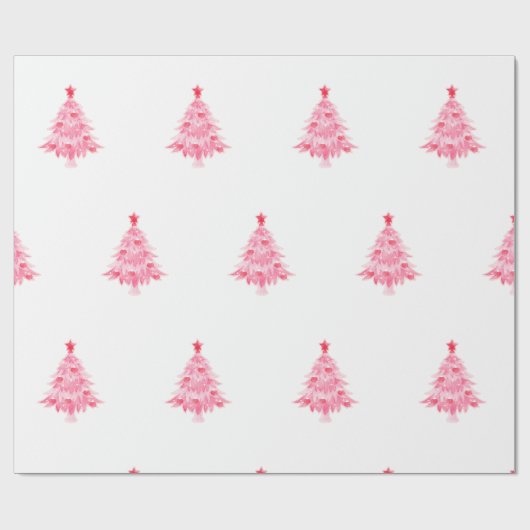 Rosa Baum Geschenkpapier (Flach)