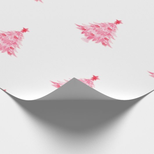 Rosa Baum Geschenkpapier (Ecke)