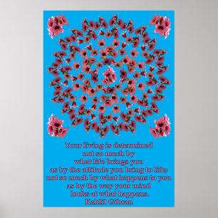 ROSA BAUM-GLOCKEN-MANDALA 1 POSTER