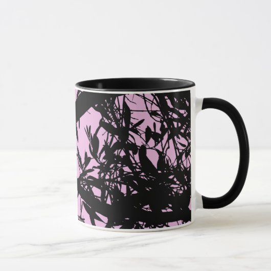 Rosa Baum-Niederlassungs-Tasse Tasse (Rechts)